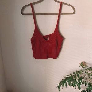 Free people knitted crop